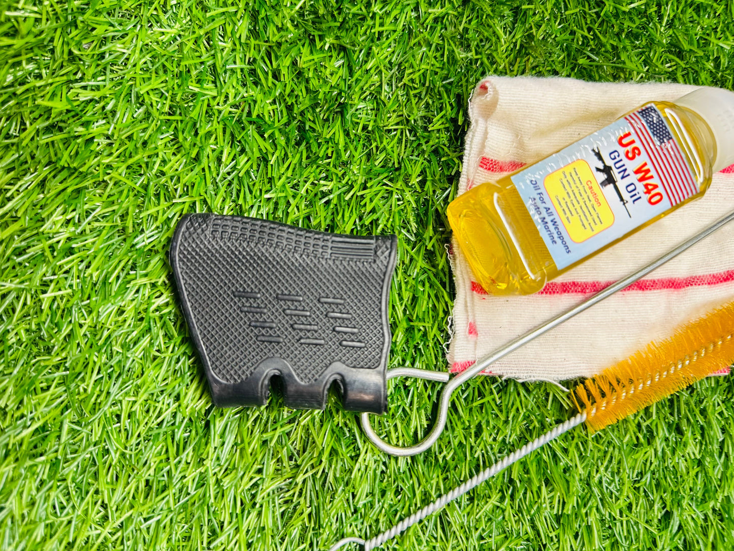 3-in-1 Deal: Leather Inner-Outer Holster Cleaning Kit and Silicone Rubber Grip!